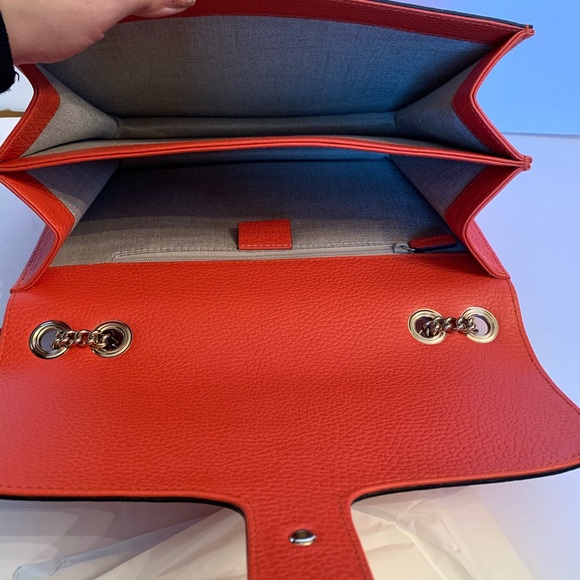 GUCCI Dollar Calfskin Interlocking G Shoulder Bag - Picture 6 of 8